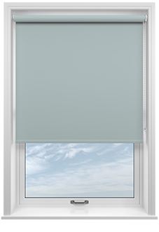 Trinity (Blackout), Baby Blue - Twist&Fit Roller Blind